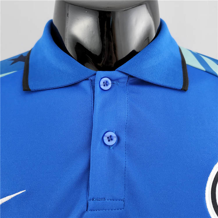 22/23 Inter Milan Blue Polo Shirt - Click Image to Close